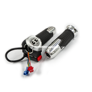 TAY GA XE ĐIỆN ỐP NHÔM CAO CẤP 133M/S