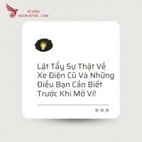 Lật Tẩy Sự Thật Về Xe Điện Cũ Và Những Điều Bạn Cần Biết Trước Khi Mở Ví!