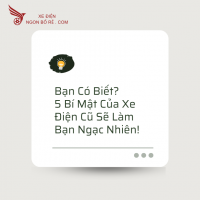 Bạn Có Biết? 5 Bí Mật Của Xe Điện Cũ Sẽ Làm Bạn Ngạc Nhiên!