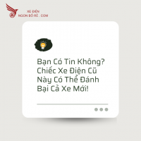 Bạn Có Tin Không? Chiếc Xe Điện Cũ Này Có Thể Đánh Bại Cả Xe Mới!