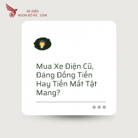Mua Xe Điện Cũ, Đáng Đồng Tiền Hay Tiền Mất Tật Mang?