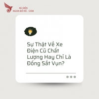 Sự Thật Về Xe Điện Cũ Chất Lượng Hay Chỉ Là Đống Sắt Vụn?