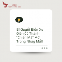 Bí Quyết Biến Xe Điện Cũ Thành "Chiến Mã" Mới Trong Nháy Mắt!