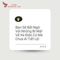 Bạn Sẽ Bất Ngờ Với Những Bí Mật Về Xe Điện Cũ Mà Chưa Ai Tiết Lộ!