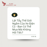 Lật Tẩy Thế Giới Ngầm Của Xe Điện Cũ - Bạn Có Thể Mua Mà Không Hối Tiếc?